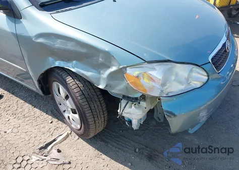 2007 Toyota Corolla Le из США, поврежденный, VIN 2T1BR32E77C763545